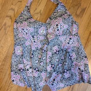 Handkerchief Tankini Halter Top